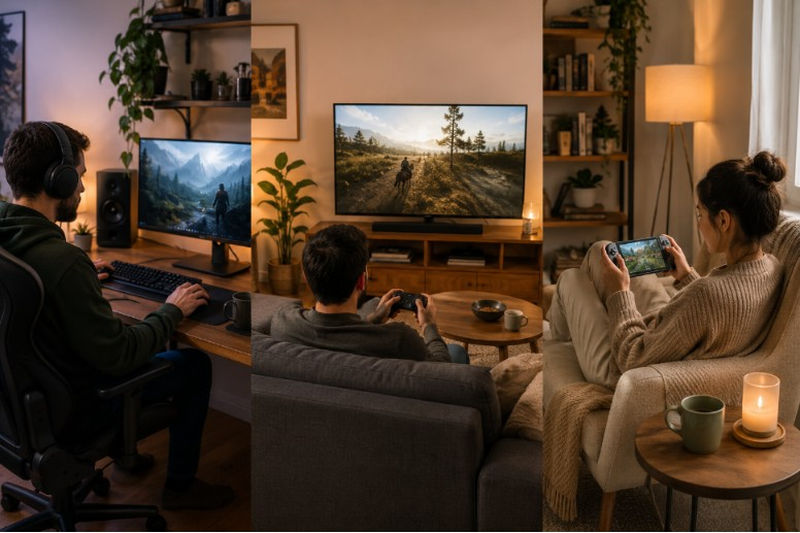 Different Gamers