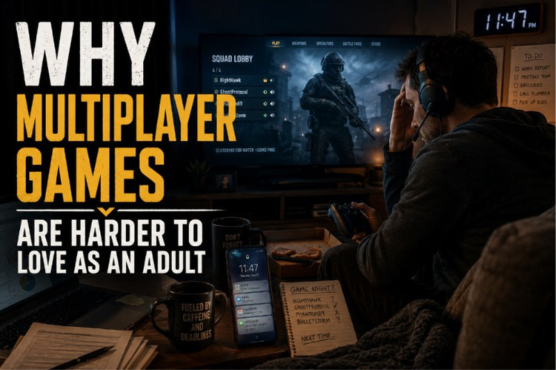 Multiplayer Games as an Adult